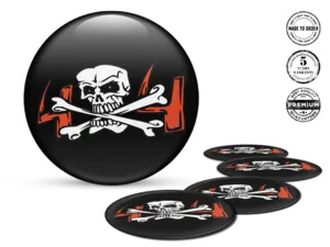 Domed Emblem Design Premium Tuning Sport